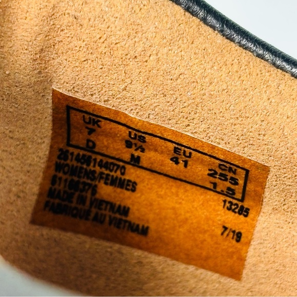 Clark’s Un Rio Strap Black Leather Slip-On Shoes 261456144070 - Picture 11 of 11